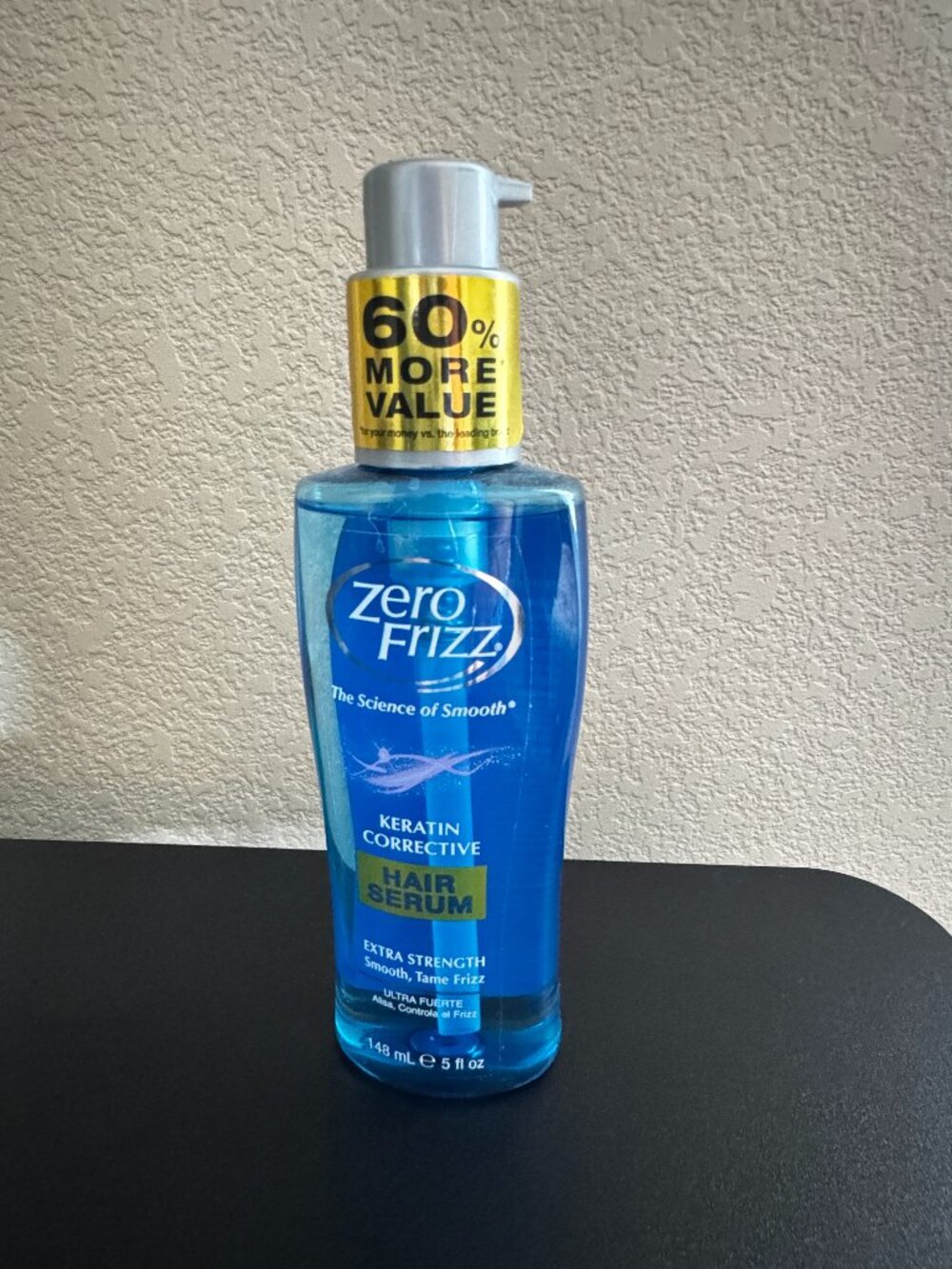 Zero Frizz Hair Serum Keratin Corrective Extra Strength 5 Fl Oz NEW & UNOPENED